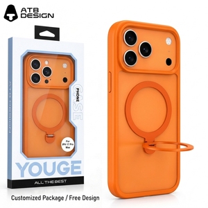 <span class=keywords><strong>Funda</strong></span> Magnética Mate Personalizada ATB con Carga Inalámbrica, <span class=keywords><strong>Funda</strong></span> Suave para <span class=keywords><strong>iPhone</strong></span> 18 17 <span class=keywords><strong>Pro</strong></span> <span class=keywords><strong>Max</strong></span> con Protección de Lente - Product Image 4