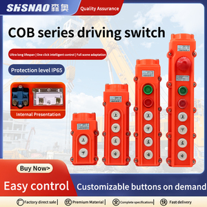 כפתור הפעלה למנוף SHSNAO COB-62HB איכותי, עמיד למים בתקן IP65, 10A, פלסטיק ABS, 1NO/2NO, למכשירי חשמל ביתיים - Product Image 3