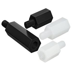 M4 M5 M6 Nylon nhựa cách điện Vật liệu PA66 trắng màu đen nam và nữ Hex đầu lục giác standoff - Product Image 3