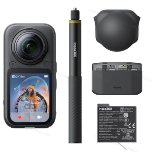 Cámara de Acción Panorámica <span class=keywords><strong>360</strong></span> Insta360 X6 8K 2026, Sensor Dual, 120MP, Resistente al Agua 20m, WiFi 6, 64GB de Almacenamiento, Proveedor Global - Product Image 2
