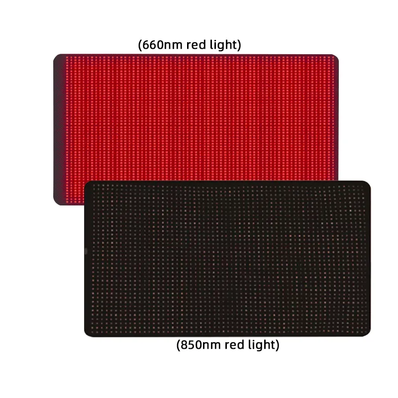 Newest Timing Control Large Size 90x180cm Red Light Therapy Mat 200w 660nm 850nm Red Light Belt Full Body