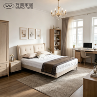 Canapé-lit moderne de luxe en cuir, taille King Size, rembourré, intelligent, multifonctionnel, en bois, avec fonction massage et réglable, taille Queen