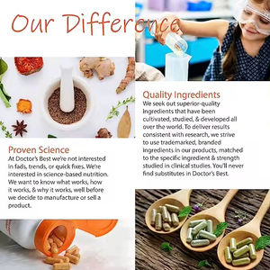 อาหารเสริมเอนไซม์เซอร์ราเพปทาส OLLI Private Label 120,000 และ 250,000 SPU แคปซูล ปลอดภัยสำหรับทุกคนยกเว้นสตรีมีครรภ์ - Product Image 4