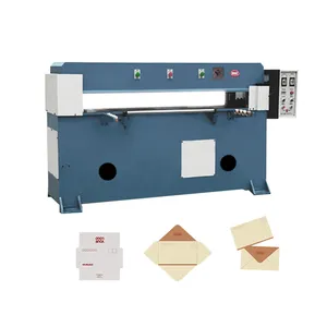 Prensa hidráulica plana para papel revestido Kraft, máquina semiautomática para corte e vinco de envelope, máquina para fazer envelope