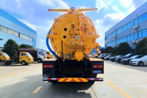 จำหน่ายโดยตรงจากโรงงาน รถบรรทุก Dongfeng T3 6 ล้อ แบบ Jet Vac Combination Tankers ขนาด 10CBM เครื่องยนต์ Yuchai ราคาถูก ส่งออกทั่วโลก - Product Image 6