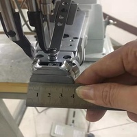 Machine à coudre industrielle haute vitesse 6860D à bras cylindrique, point de surjet, grande patte rotative, pour chaussures, sacs et bagages