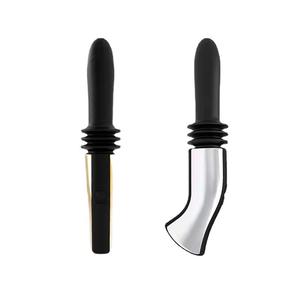 Masturbador Electrónico Manshi, Vibrador Telescópico con Botón Manual, Juguete Sexual para Hombres con Base y sin Base - Product Image 1