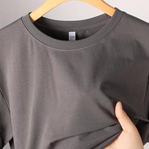 Camiseta Oderella Transpirable, Personalizable con Impresión Digital de Logotipo, Camiseta con Caída Sedosa, Resistente a las Arrugas, Suave, Lisa, para <span class=keywords><strong>Hombre</strong></span> - Product Image 4