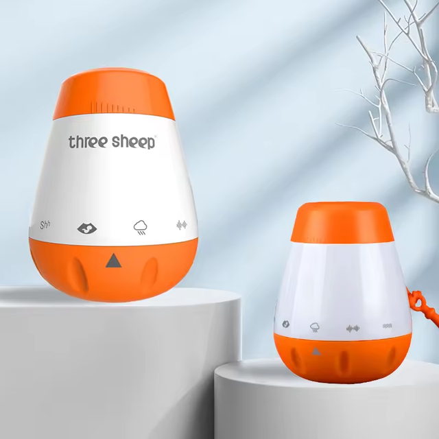 Portable White Noise Machine Sound Therapy for Home Use 6 Soothing Natural Sounds Baby Sound Machine