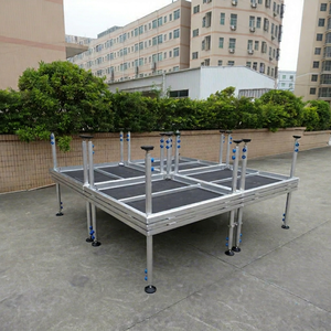 DJ Catwalk Adjustable Height Modular Outdoor Aluminum Wedding <b>Stage</b> Portable Event <b>Stage</b> <b>Platform</b> - Product Image 1