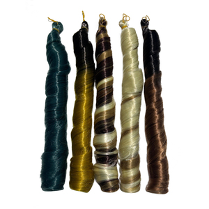 Precio al por mayor extensión de rizos en espiral cabello trenzado, rizos franceses de onda suelta trenzas extensiones de cabello en <span class=keywords><strong>stock</strong></span> - Product Image 5