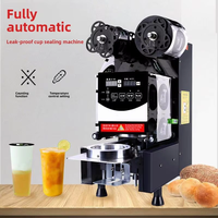Machine à sceller les gobelets de jus, café et bubble tea, entièrement automatique, intelligente, portable, haute vitesse, prix usine, pour usage commercial