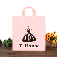 CTCX Usine En Gros Écologique CustomPrinting PE Die-cut Sac À Provisions En Plastique Bolsas Personalizadas Poignée En Plastique Sac Fourre-Tout