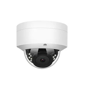 Full metal 8MP prezzo competitivo H.265 OEM compatibile sicurezza CCTV microfono interno IR Dome POE ip telecamera di rete