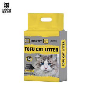 Litière pour chat en tofu naturel à base <span class=keywords><strong>de</strong></span> plantes - Faible teneur en poussière, sable pour chat biodégradable - Product Image 4