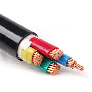 0.6/1kv 4x10 4x16 4x25 4x35 Power Cable 4 Core 6mm 10mm 16mm 25mm 35mm 50mm Cu/XLPE/PVC Cable