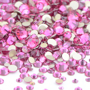 Autocollants de Strass en cristal pour ongles, paillettes, mélange de tailles, couleur, verre plat, pour l'artisanat des ongles, pièces - Product Image 3