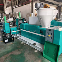 Machine à granuler les films plastiques PP PE recyclés à double vis et à deux étages SJ110/100