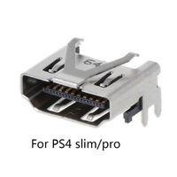 Conector HD Original para Consola P4, Puerto HD SLIM/PRO, Conector Hembra de Alta Definición, Enchufe Trasero para PS4