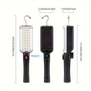 Led Work Light 13.19inch With <b>Magnet</b> And <b>Hook</b> Portable Rechargeable For Outdoor Repair - Product Image 1