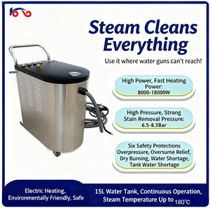 Macchina per Lavaggio Auto a Vapore ad Alta Pressione, <span class=keywords><strong>Pulizia</strong></span> <span class=keywords><strong>Interni</strong></span> Motore, Disinfezione ad Alta Temperatura con <span class=keywords><strong>Pulizia</strong></span> a Vapore - Product Image 4