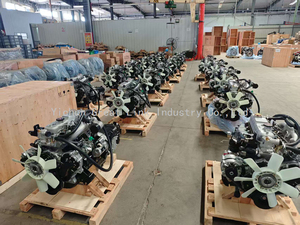 เครื่องยนต์ดีเซล 4JB1 ใหม่ ครบชุด 57KW 80 แรงม้า พร้อมเกียร์ธรรมดาแบบถอยหลัง สำหรับรถบรรทุก JMC และ <span class=keywords><strong>Isuzu</strong></span> - ผ่านการทดสอบ 100% - Product Image 2