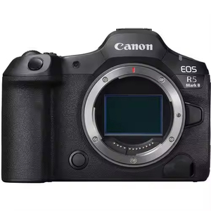 Cuerpo de cámara digital de fotograma completo R5 Mark II con sensor CMOS y capacidades de foto y video - Negro - Product Image 2