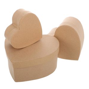 Caja <span class=keywords><strong>de</strong></span> Regalo Personalizada en Forma <span class=keywords><strong>de</strong></span> Corazón, Cajas <span class=keywords><strong>de</strong></span> Cartón Rígido Portátiles con Tapas <span class=keywords><strong>para</strong></span> Regalos - Product Image 2