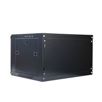 Baie de serveur informatique 16U de taille personnalisable, montable au mur, en acier SPCC 19 pouces, en kit (norme IEC297-2)