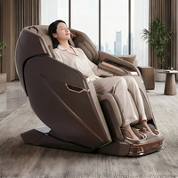 Fauteuil de massage à gravité zéro ZhouQi de luxe pour tout le corps avec contrôleur intelligent par tablette et charge sans fil