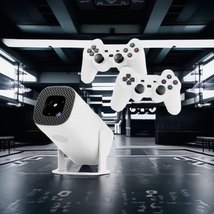 โปรเจคเตอร์เกม P30max รุ่นมินิ <span class=keywords><strong>ส</strong></span>มาร์ททีวี Android 11 พกพา<span class=keywords><strong>ส</strong></span>ะดวก ฉายภาพขนาด 130 นิ้ว <span class=keywords><strong>ส</strong></span>ำหรับโฮมเธียเตอร์ LED ขนาดพกพา พร้อมเกม 10000 เกม  พร้อมจอยเกม <span class=keywords><strong>P30</strong></span> Max - Product Image 5