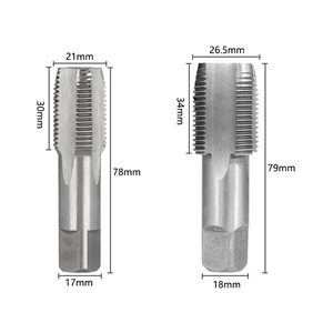 <span class=keywords><strong>Taraud</strong></span> pour filetage de tuyaux HSS G1/4 G3/8 G1/2 G3/4, perceuse à trous pour vis en métal, coupe-filetage, <span class=keywords><strong>taraud</strong></span> pour filetage - Product Image 1