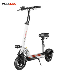 China Cheap 48v 500w Foldable Fast Fat Tire Electric Scooter For Adult 2 Wheel Scooters - Product Image 3