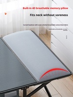 Mini Modernes Klappbett für Büro, Zuhause und Camping, Tragbares Einzelbett mit Metall- und Stoffkonstruktion YIXUN YX-1005