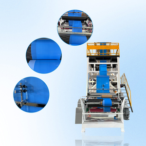 Máquina de Soplado de <span class=keywords><strong>Película</strong></span> de HDPE LDPE PE de Alta Velocidad Go Lead, Certificada por CE, Línea de Coextrusión de Dos Capas para Bolsas de Plástico - Product Image 1