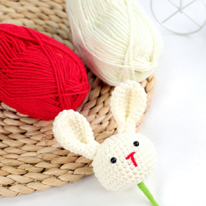 ไหมอะคริลิกผสมแบบม้วน ขายส่ง ขนาดกลาง หนาปานกลาง สำหรับถักมือ DIY โครเชต์ ไหมสำหรับเด็ก ทำรองเท้าแตะ เบาะรองนั่ง ตุ๊กตา - Product Image 2