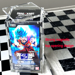 Boîte en acrylique SYP pour BANDAI <span class=keywords><strong>Dragon</strong></span> <span class=keywords><strong>Ball</strong></span> <span class=keywords><strong>Super</strong></span> Card Game Fusion World FB09 Booster Pack Box TCG JAPAN, étui en acrylique de 6 mm - Product Image 3