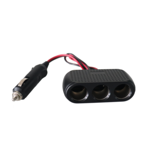 BMW 12V Puerto <span class=keywords><strong>USB</strong></span> dual Toma de corriente 12-24V Encendedor de cigarrillos con 3 puertos de carga para vehículos recreativos Camiones Barcos Motocicletas - Product Image 1