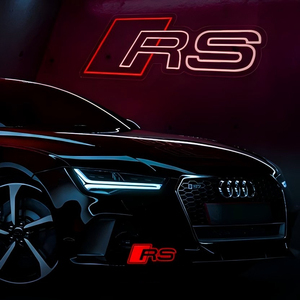 Letrero de Neón Personalizado con Logotipo de Audi RS, con Atenuador USB, para Tiendas 4S y Concesionarios de Audi - Product Image 1