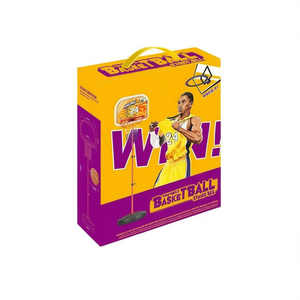 Basketball Hoop 1.7m Round Base Plastic Iron Kids Outdoor Toy Age 8 13 Years - Product Image 1