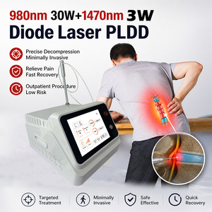 Láser Endolaser PLDD de 980nm y 1470nm para Descompresión Discal Percutánea, Blanqueamiento Dental EVLT, Hemorroides, Ginecología - Product Image 6