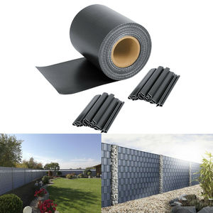 Bandes de protection pour clôture de jardin anti-UV et conformes Reach/Rosh, en polyester 100 %, pour écrans de protection en PVC pour tapis à double barre - Product Image 1