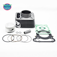 Accessoires pour moto CBX250, kits de segments de piston de cylindre de 73 mm pour pièces de moteur HONDA KPF du mécanisme de manivelle