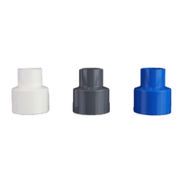Harga Grosir Kopling Reducer UPVC Standar DIN untuk Sistem Suplai Air, Soket Reducer Plastik, Fitting Pipa PVC
