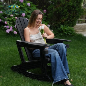 New Rocking công cụ-miễn phí có thể tháo rời <span class=keywords><strong>adirondack</strong></span> ghế ngoài trời <span class=keywords><strong>Lounger</strong></span> cho Patio vườn bên hồ bơi thư giãn - Product Image 3