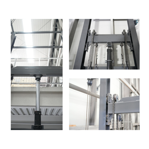 Công nghiệp kho thủy lực dọc hướng dẫn đường sắt hàng hóa thang máy hàng hóa thang máy mini vận chuyển hàng hóa thang máy Nâng Nền tảng - Product Image 5