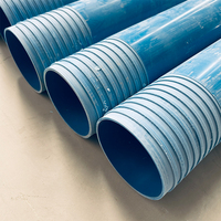 Tuyau en PVC à haut débit pour puits profonds, tuyau de revêtement en UPVC de 3 à 10 pouces pour pompe submersible