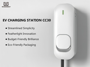 <span class=keywords><strong>Prix</strong></span> de gros 7kW 32A Type 2 <span class=keywords><strong>Wallbox</strong></span> électrique AC station de charge rapide état neuf certifié CE RoHS chargeur de voiture EV - Product Image 2