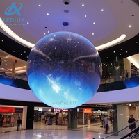 LEDIUP precio de fábrica esfera LED pantalla interactiva globo de bola redonda pantalla led