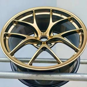 Jantes forgées légères Hunt, or foncé, concave profond, 5x112 5x120 pour voiture de sport M3 M4 G30 G31 F90 E90 F32 <span class=keywords><strong>BBS</strong></span> <span class=keywords><strong>RS</strong></span> Porsche 911 GT - Product Image 4